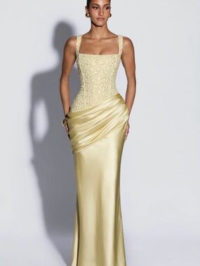 a.au | Dresses | Aau By Asiyami Gold Dress
